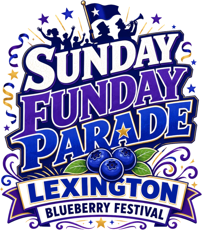 Sunday Funday Parade, Lexington Blueberry Festival
