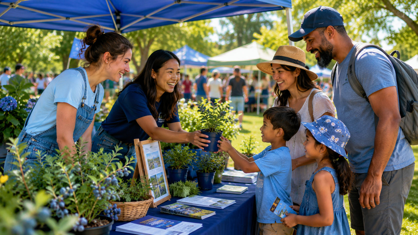 Festival non-profit and community vendors