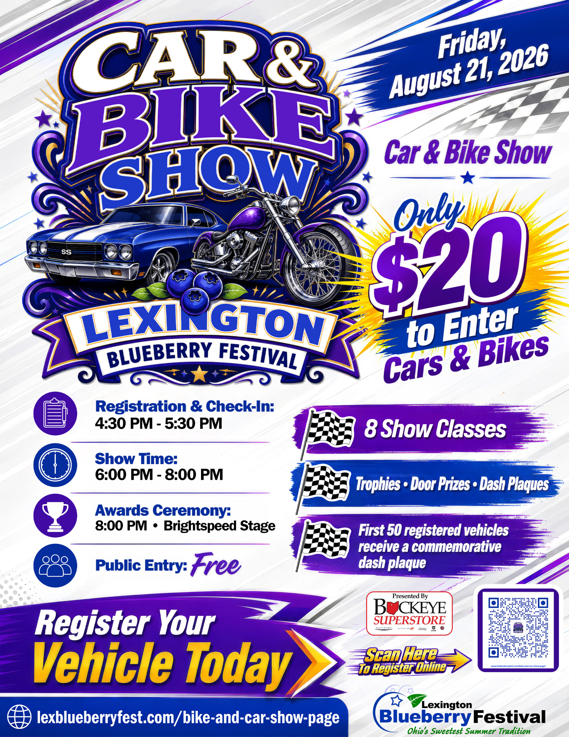 Car & Bike Show Registration